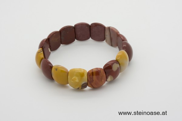 Armband Mookait breit, Größe XL